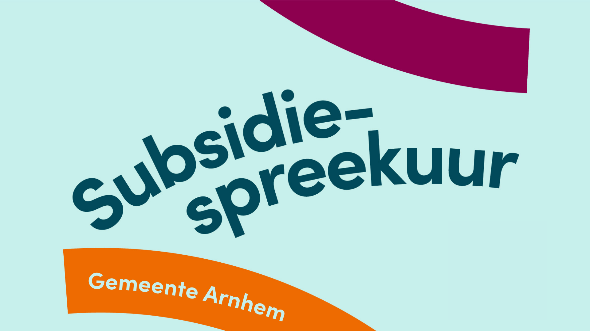 Subsidiespreekuur gemeente Arnhem 